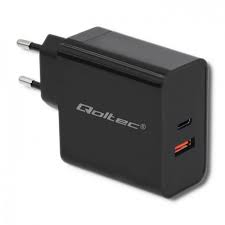 Qoltec Charger | 63W | 5-20V | 1.5-3A | USB type C