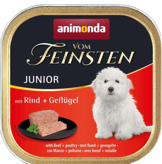 Animonda Vom Feinsten Junior Dog hovädzie a hydina 150 g